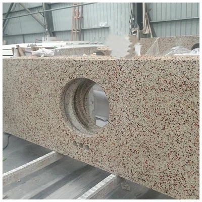 Red Sparkle Quartz Vanity Countertops Red Sparkle Quartz Vanity Countertops