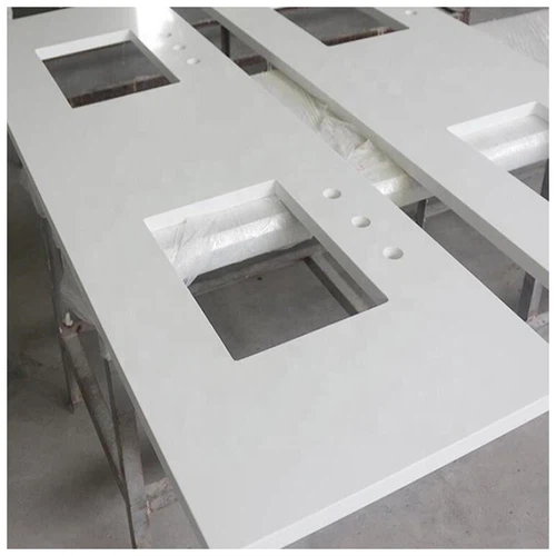 Pure White Engineered Quartz Vanity Tops Pure White Engineered Quartz Vanity Tops