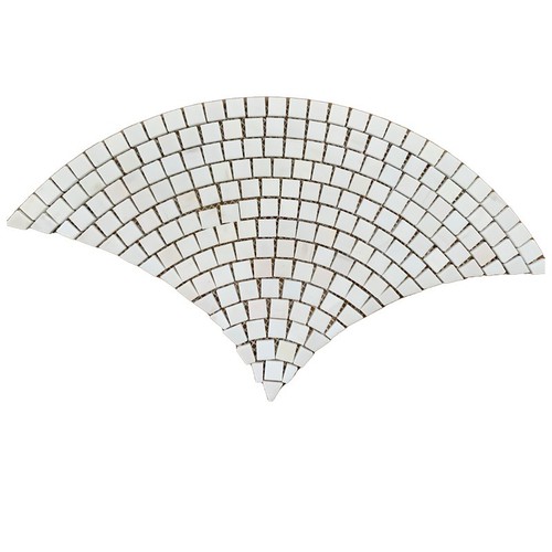 Fish Scale Marble Mini Mosaic Tile Fish Scale Marble Mini Mosaic Tile