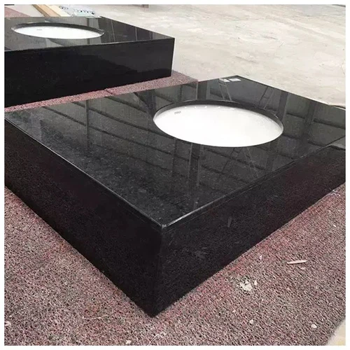 Angola Black Granite Single Sink Vanity Top Angola Black Granite Single Sink Vanity Top