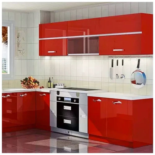 Red Lacquer Cupboard Kitchen Cabinet Red Lacquer Cupboard Kitchen Cabinet