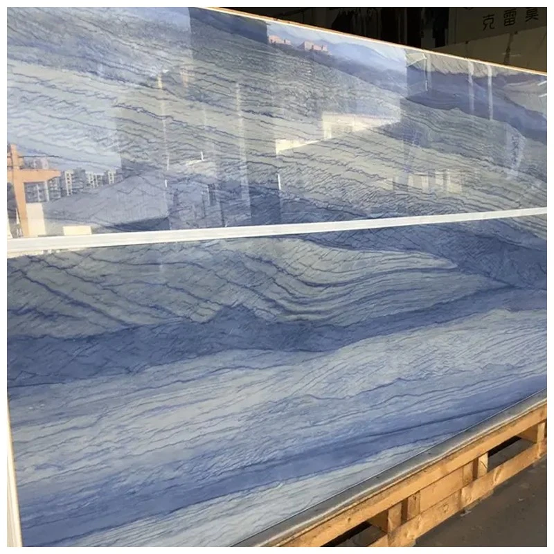 Large Format Blue Sintered Stone Slabs Large Format Blue Sintered Stone Slabs