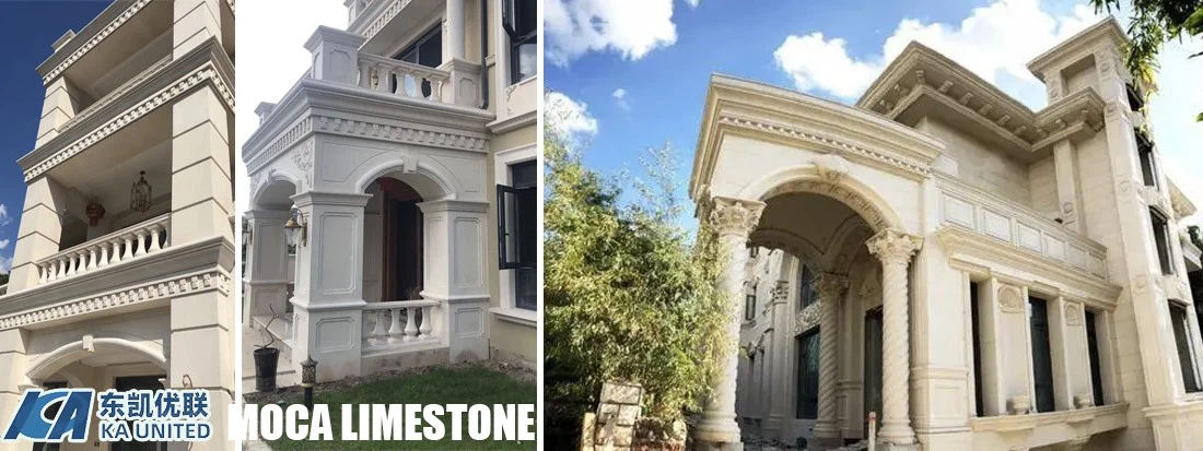 Moca Crema Limestone External Wall Facade Projects KA UNITED Moca Crema Limestone External Wall Facade Projects KA UNITED