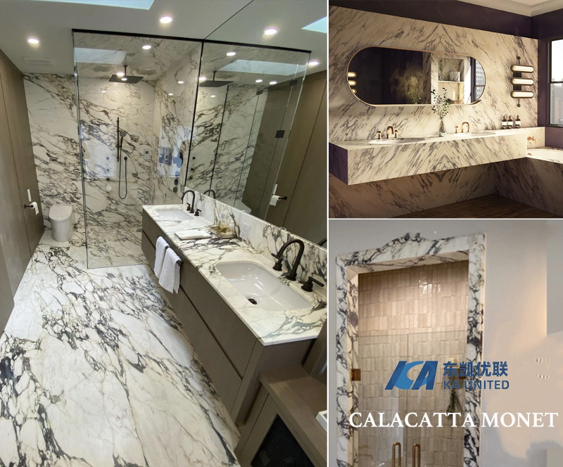Calacatta Moent Marble Tiles and Countertops KA UNITED Calacatta Moent Marble Tiles and Countertops KA UNITED