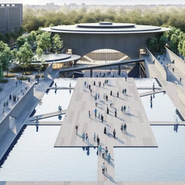 Performing Arts Center Exterior Landscaping Projects UAE Performing Arts Center Exterior Landscaping Projects UAE