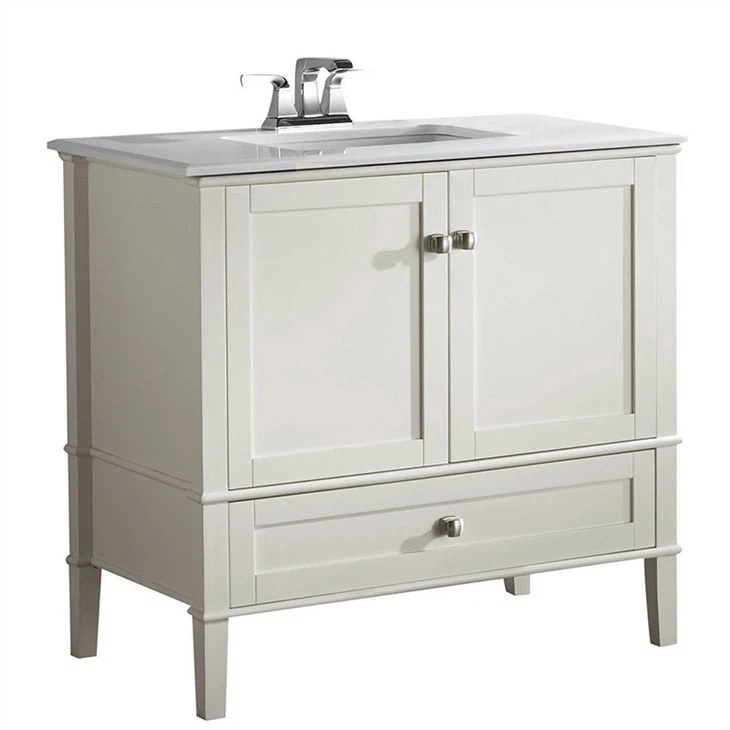 36 Inch Off White Bath Vanity