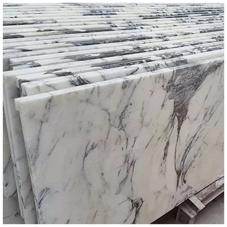 Arabescato White Marble Kitchen Countertops