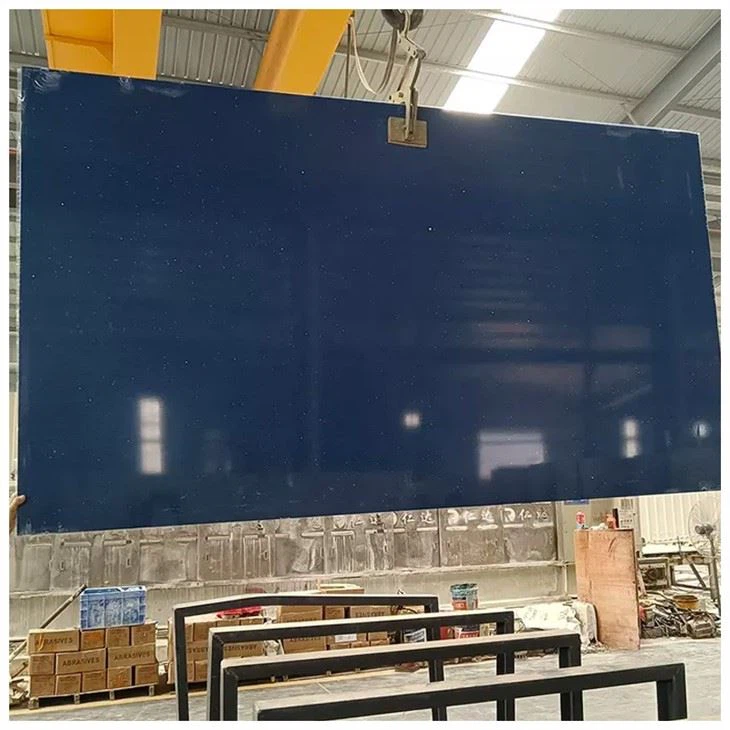 Blue Galaxy Quartz Slab