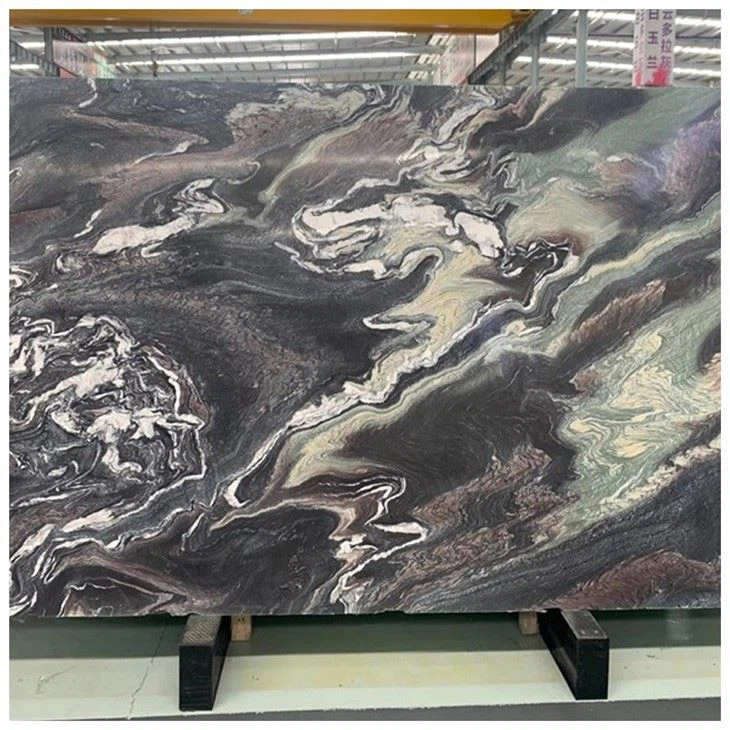 Cipollino Ondulato Rosso Purple Marble Slabs