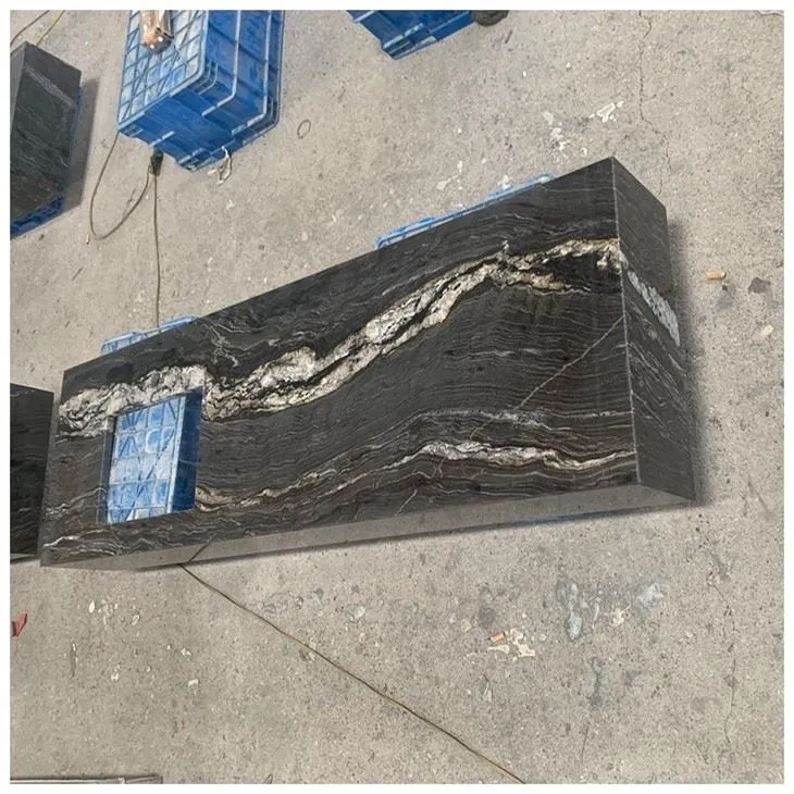 Cosmic Black Granite Vanity Top