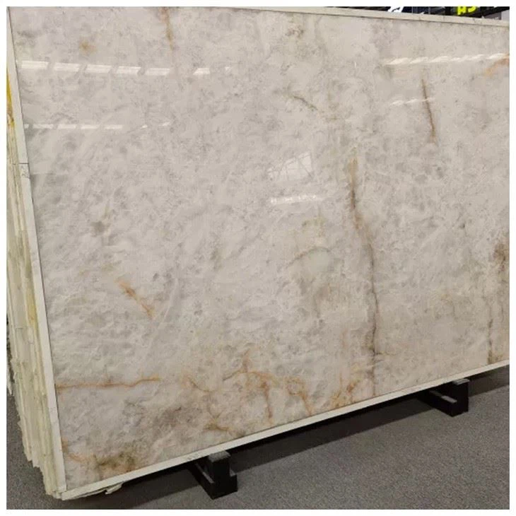 Cristallo Polished Quartzite Slab