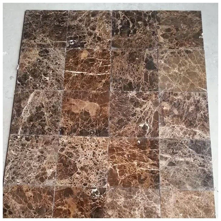 spanish dark emperador marble tiles
