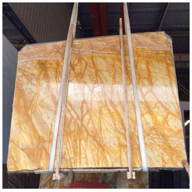 Giallo Siena Marble Slab