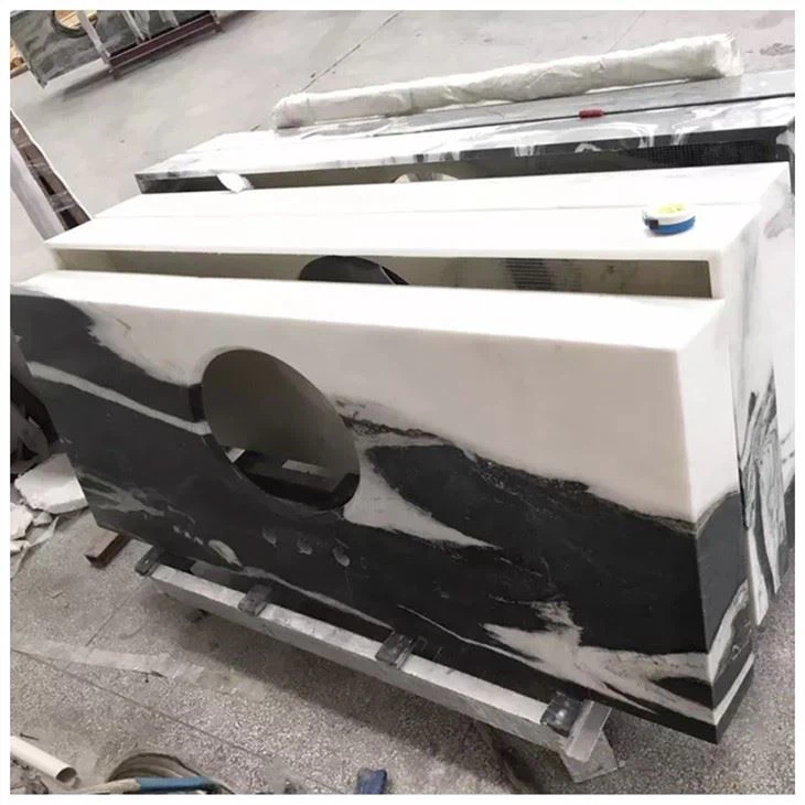Panda Marble Vanity Top