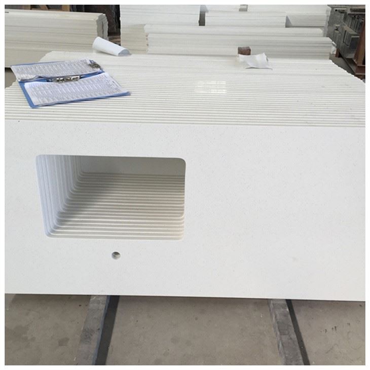 Prefab Quartz Bathroom Countertops Slabs