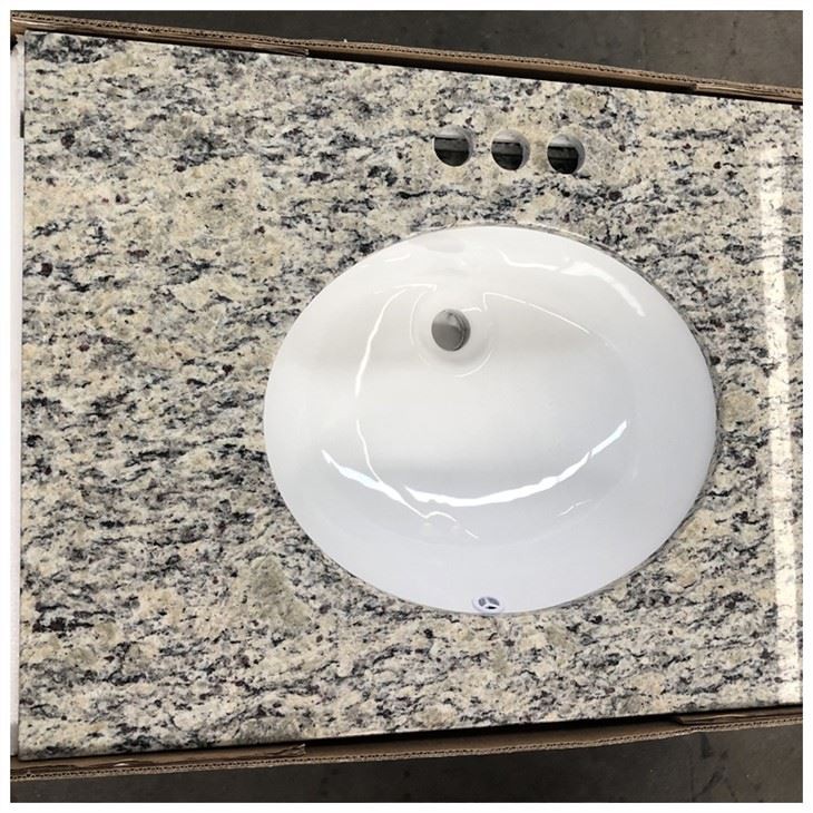 Santa Cecilia Light Granite Bathroom Vanity Top