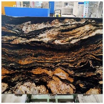 Black Taurus Granite Slab