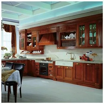 Brown Shaker Kitchen Cabinets