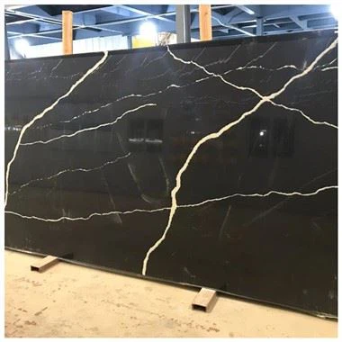 Calacatta Nero Quartz Slabs