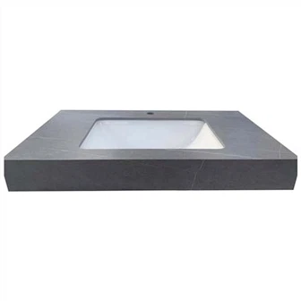 Grey Sintered Stone Vanity Tops