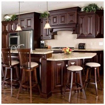 Riser Solid Wood Kitchen Cabinet