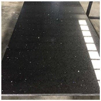 Sparkling Black Quartz Countertops