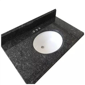 Steel Grey Granite Vanity Top