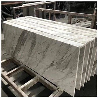 White Marble Kitchen Bench