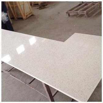 White Mirror Quartz Worktops
