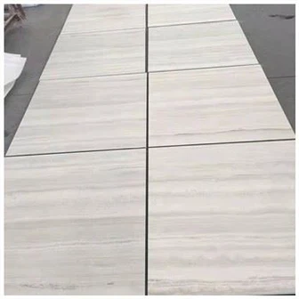 Wooden White Marble Tile
