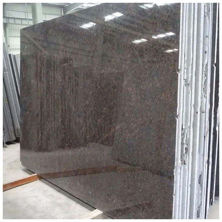 tan brown polished granite