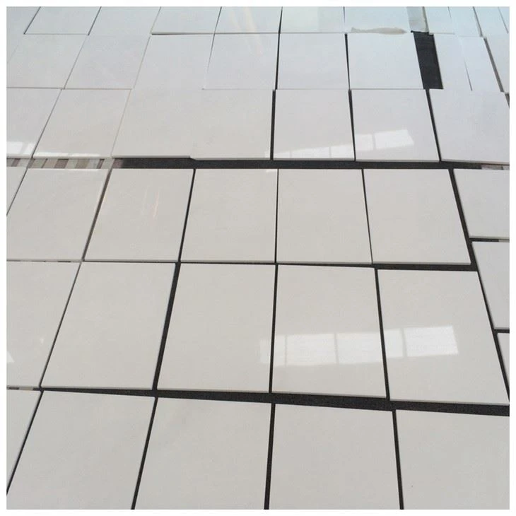 Thassos White Marble Flooring Tiles
