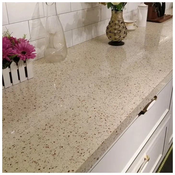 Begie Quartz Kitchen and bathroom Countertops