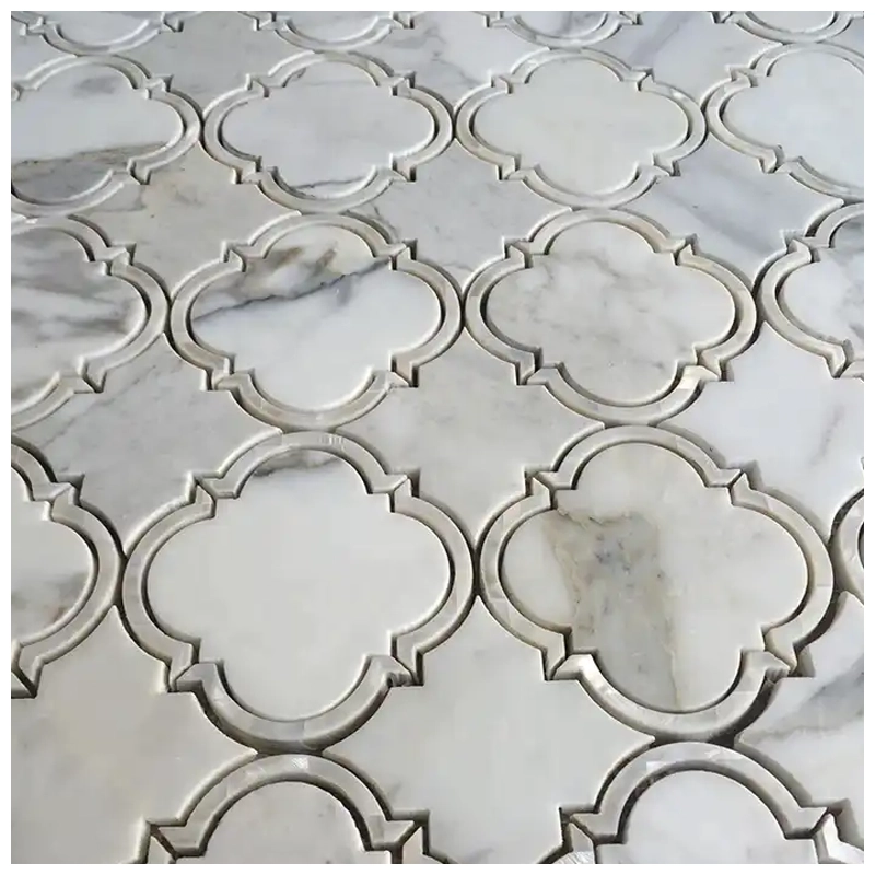 Alice Pearl White Marble Mosaic Tile