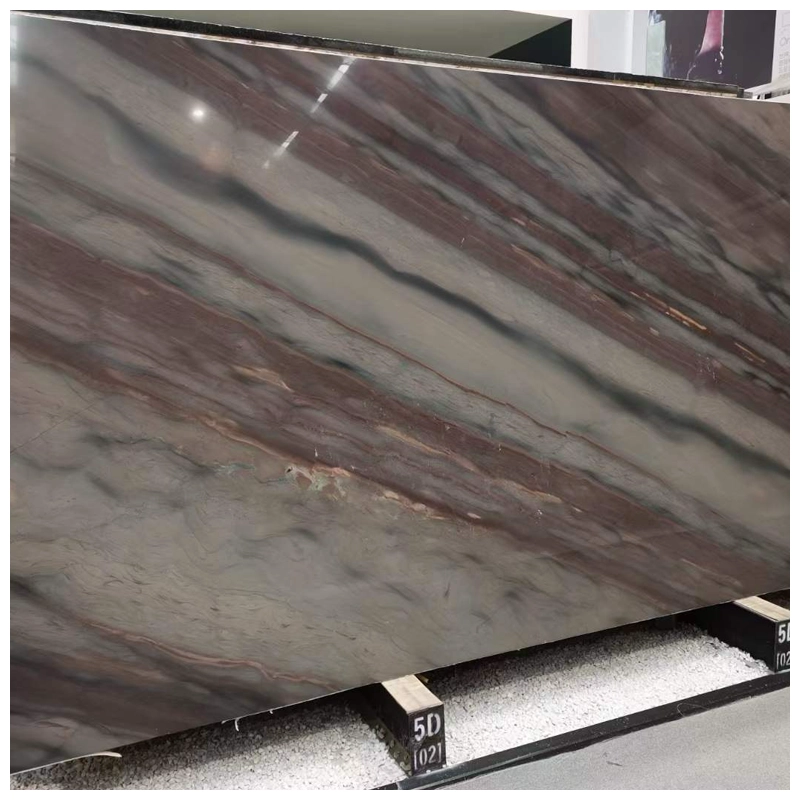 Elegant Brown Quartzite Polished Slabs