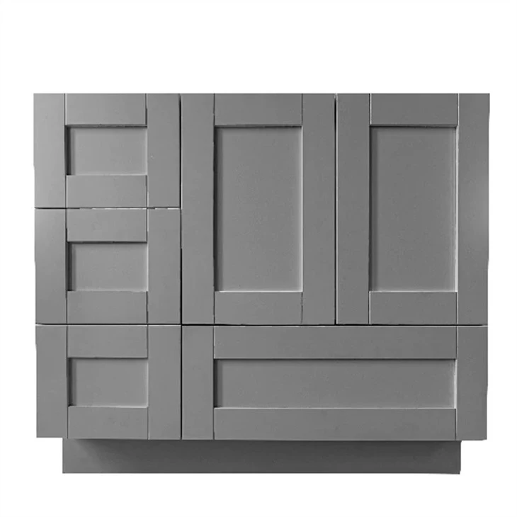 free standing single vanity unit