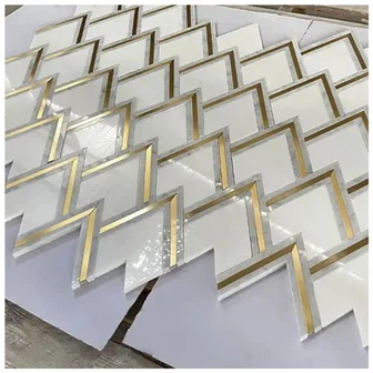 Chevron Marble Mosaic Tile