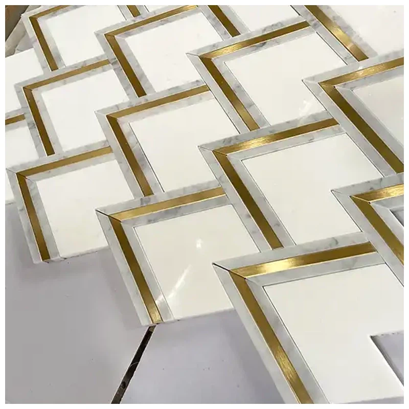 Chevron Marble Mosaic Tile Chevron Marble Mosaic Tile