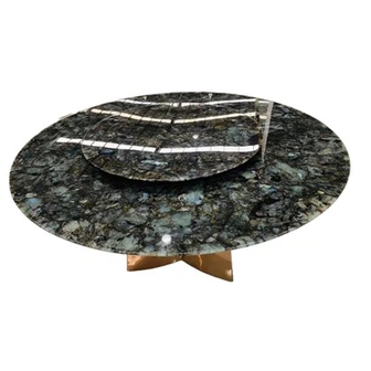 Labradorite Granite Round Dining Tables