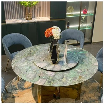 Palladium Smeraldo Quartzite Dining Tables