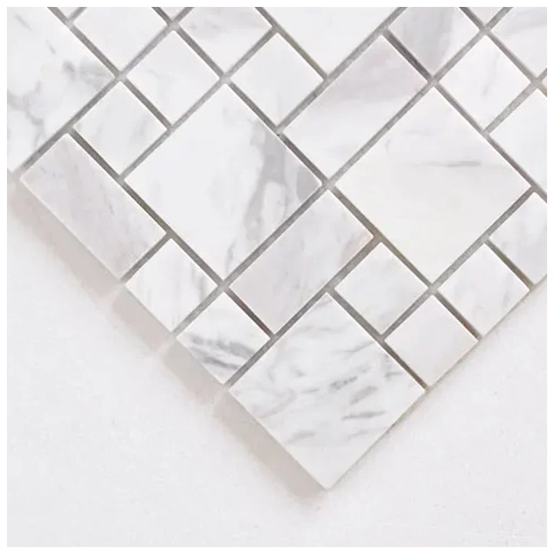 Versailles Volakas White Mosaic Tile