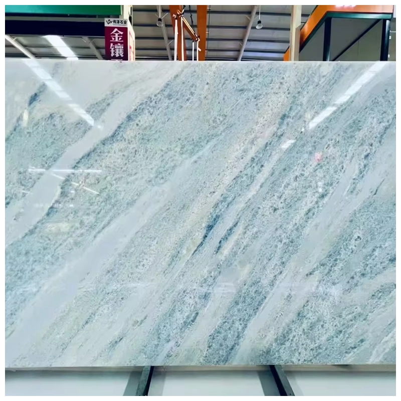 Azul Calcite Cielo Blue Marble