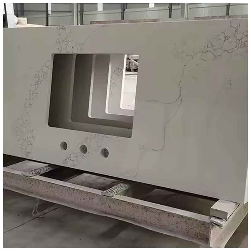 Carrara White Quartz Vannity Countertop