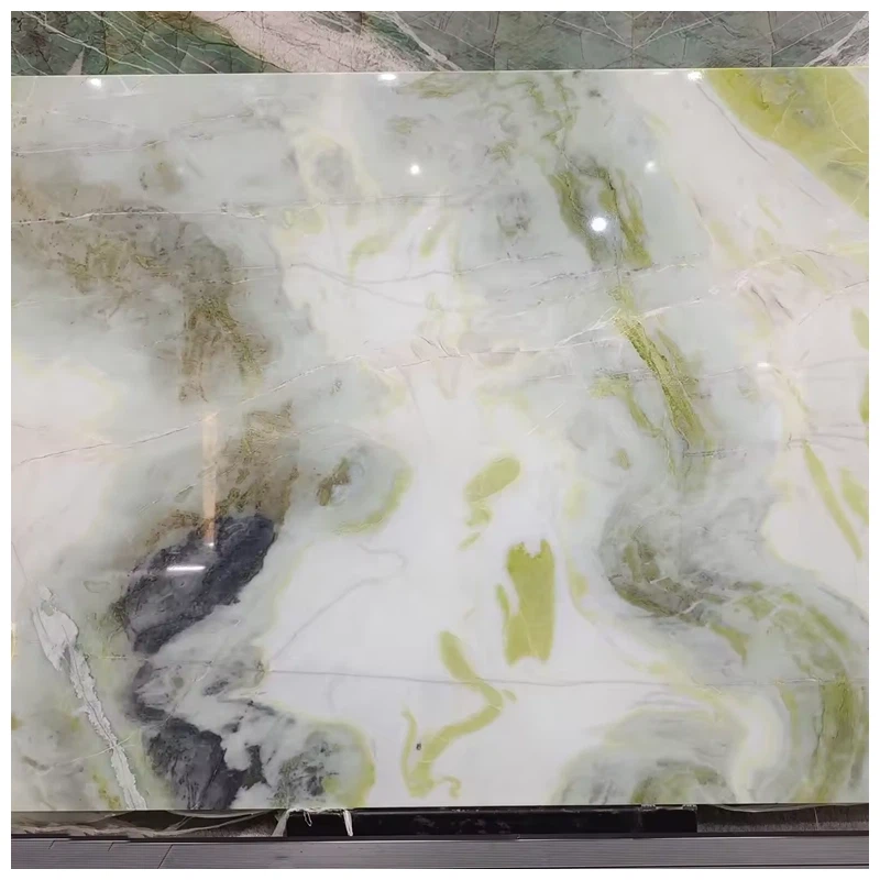 Chinese Dreaming Green Marble Slab