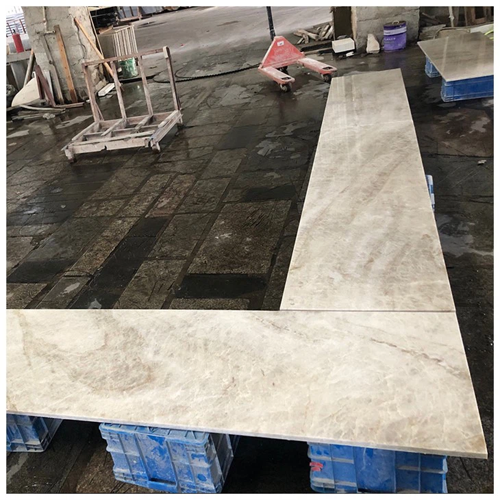 Taj Mahal Quartzite Kitchen Countertop