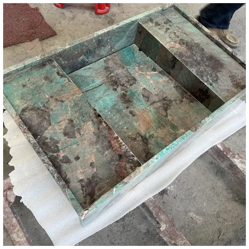 Amazonite Quartzite Vanity Washbasin