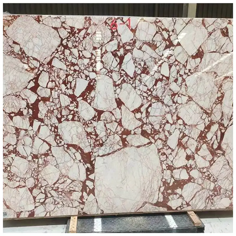 Calacatta Red Marble Polished Slabs