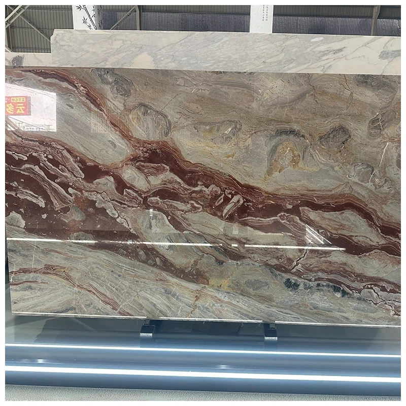 Orobico Rosso Italian Marble Slab