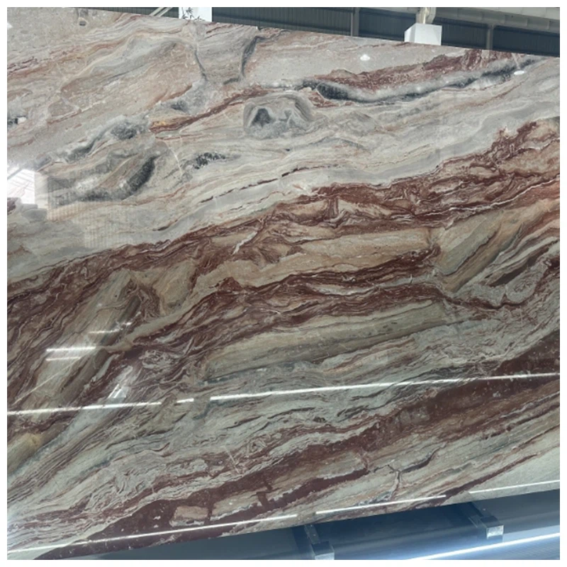 Orobico Rosso Marble Slab