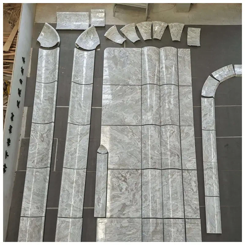 Avalanche White Marble Wall Tiles